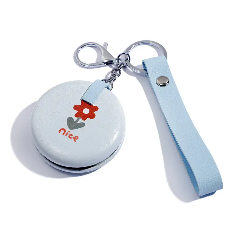 Portable Foldable Pocket Metal Makeup Compact Mirror Woman Cosmetic Mini Beauty Normal Mirror Double Sides Mirrors
