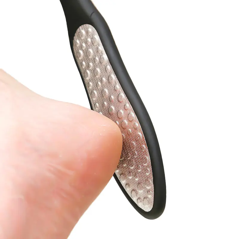 Stainless Steel Double-sided Foot Rasp Heel File Hard Dead Skin Callus Remover Exfoliating Pedicure Care Tool
