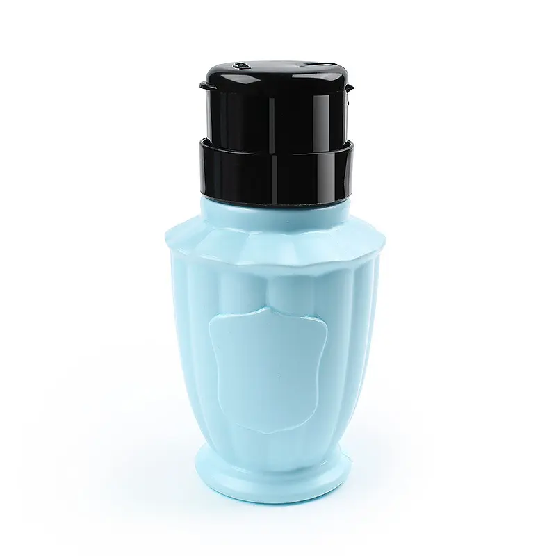 200ml Empty Pump Dispenser Nail Tools Bottle for Liquid Alcohol Remover Cleaner Refillable Container