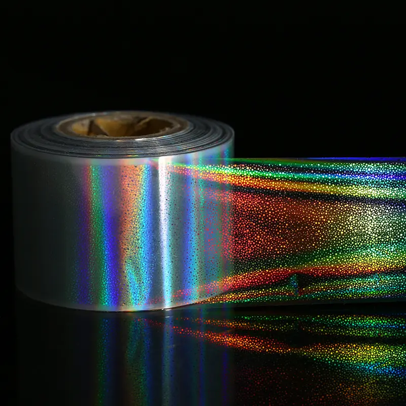 1Pcs Holographic Nail Foil Set Starry Sky Glitter Foils Nail Art Transfer Foil Sticker Paper Nail Wraps Decoration