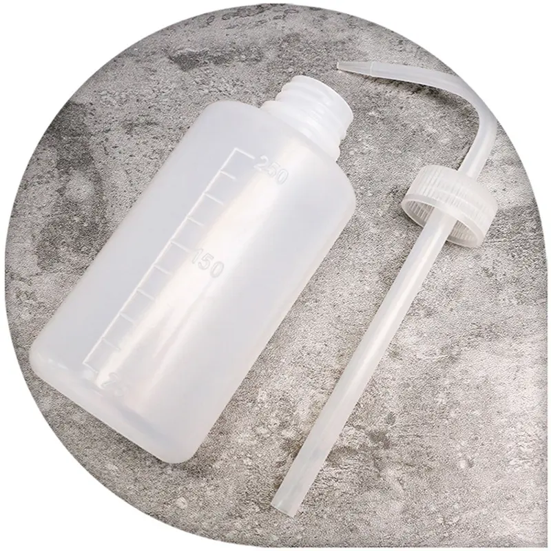 250ml/500ml Tattoo Accessories Convenient Tattoo Bottle Tattoo Diffuser Green Soap Supply Wash Squeeze Bottle Lab Non-Spray