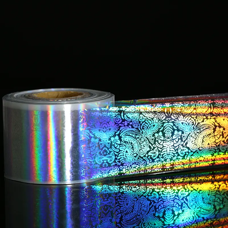 1Pcs Creative Holographic Nail Foil Set Starry Sky Glitter Foils Nail Art Transfer Foil Sticker Paper Nail Wraps Decoration