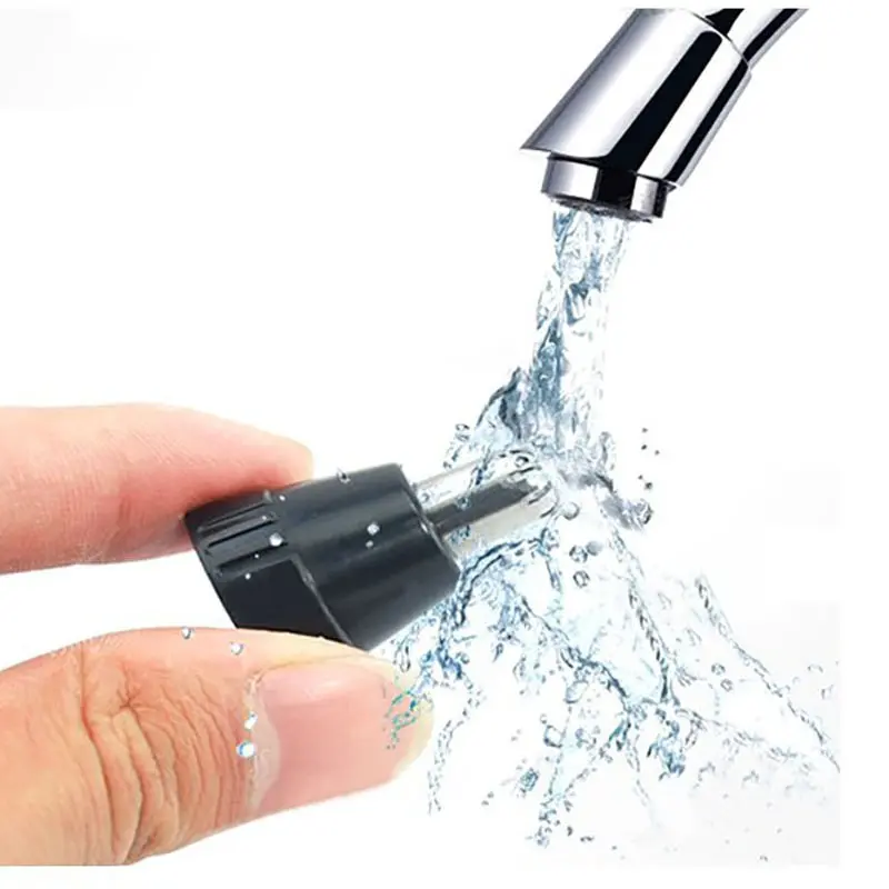 1 Pcs Portable Electric Nose Hair Trimmer Nose Clipper Battery Powered Razor Ear Hair Removal Face Care Shaving Razor for Men