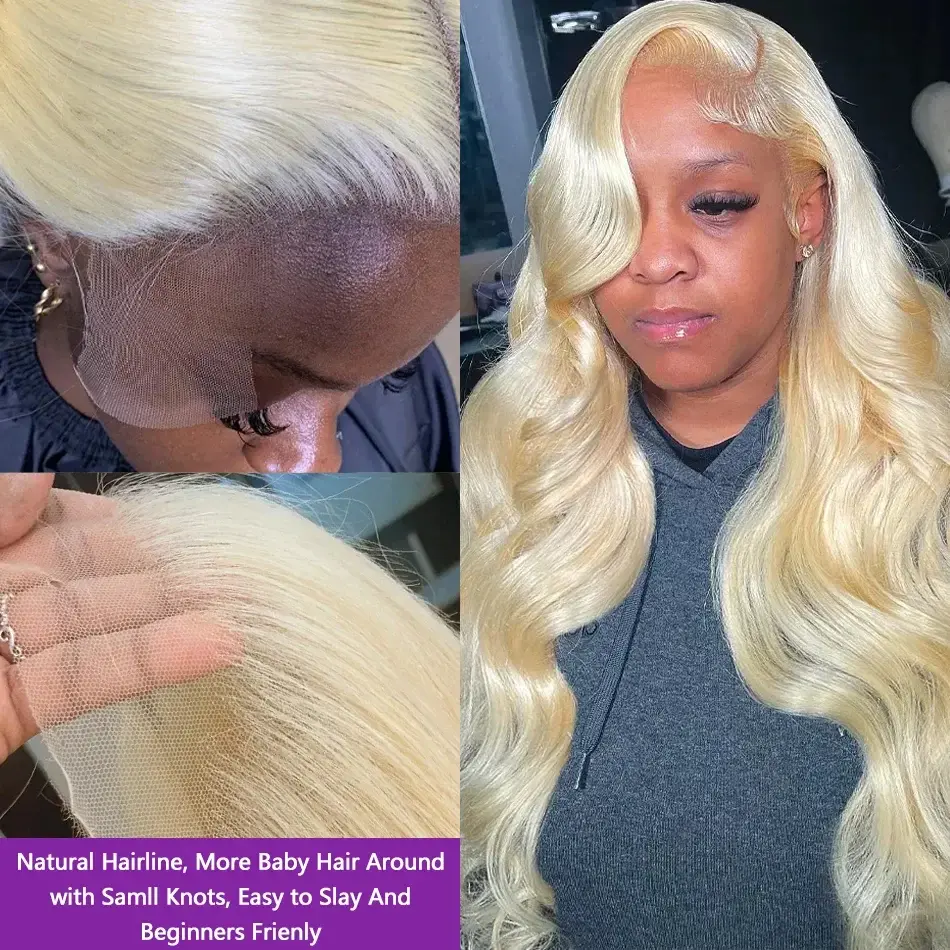 30 Inch Blonde Wig Body Wave Lace Front Wig Human Hair 613 Hd Lace Frontal Wigs 13x4 Lace Loose Deep Wave Frontal Wigs For Women