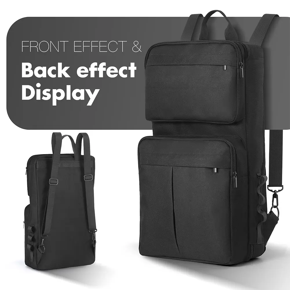 DJ Backpack for Pioneer DDJ-400/DDJ-FLX4 for Roland DJ-202 DJ Mixer Case DJ Controller Case Shockproof Adjustable Shoulder Strap