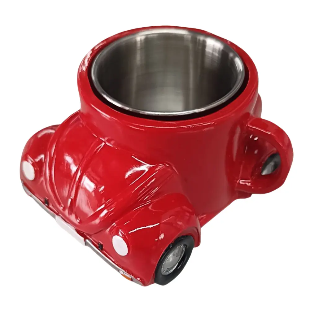 Beetle Shaped Creative Coffee Mug Heat Resist Novelty Tea Cup Large Capacity Unique Drinkware for Office Decoration Cup
