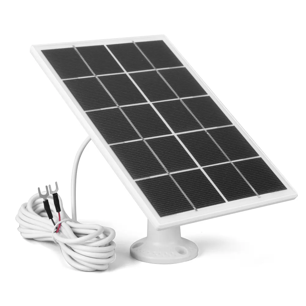 4W Solar Panel for Ring Doorbell 9.8Ft Charging Cable Solar Panel Kit Solar Charging Panel for Ring Video Doorbell 4 3 3 Plus 2