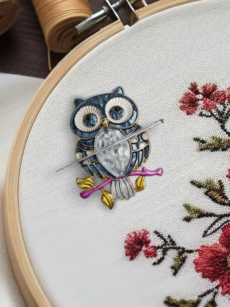 Cross Stitch Needle Minder Magnetic Needle Nanny Embroidery Sewing Needle Holder Aesthetic Fridge Magnets Needlework Accessories