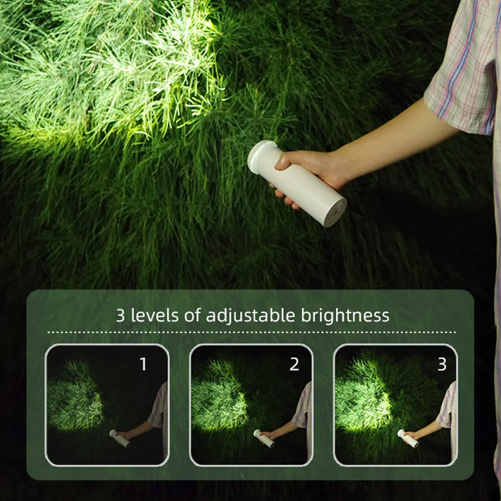 Telescopic Camping Light Magnetic Base Camping Lantern Table Lamp Portable Flashlight for Camping Hiking Emergency Use