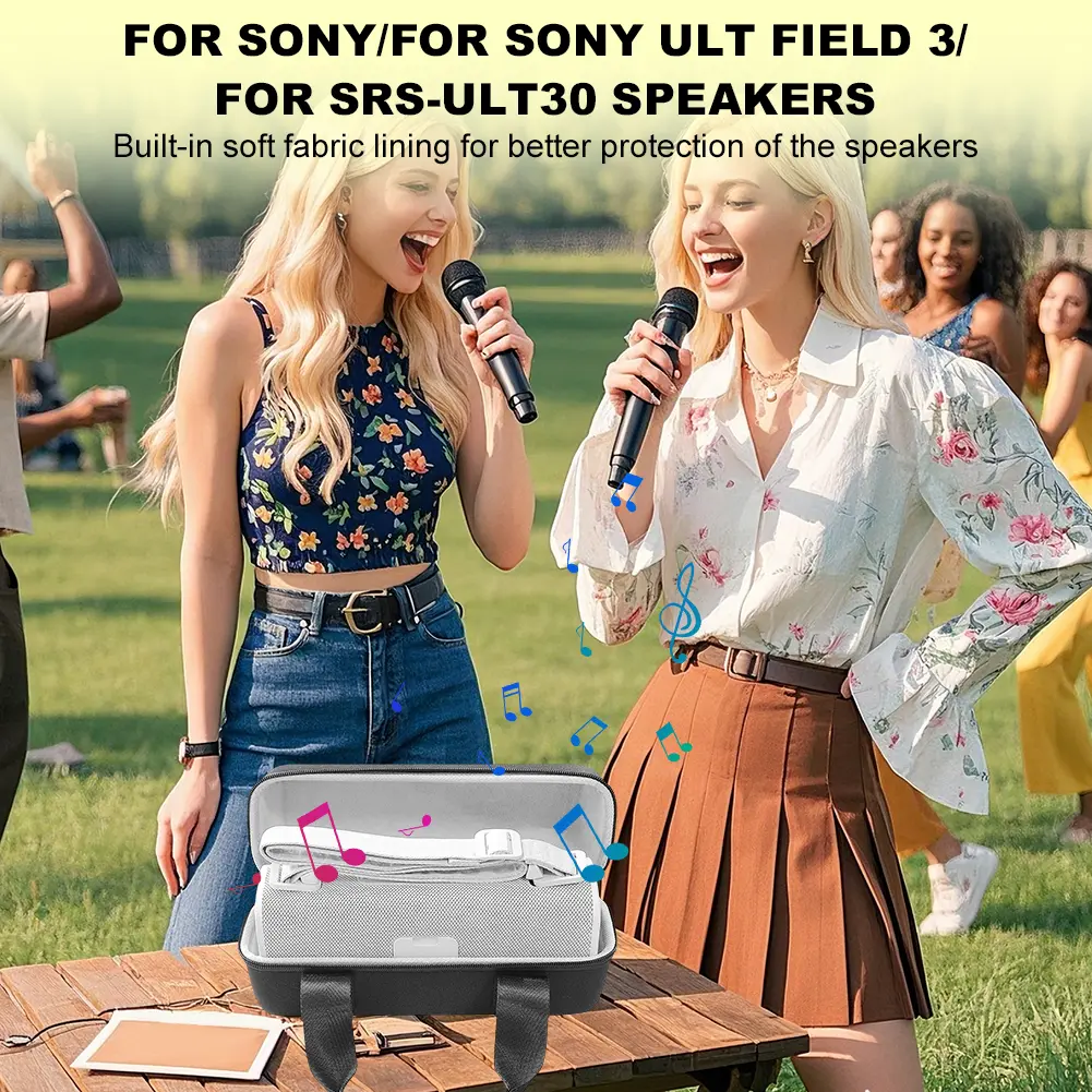 For Sony ULT FIELD 3 SRS-ULT30 Portable Protective Case Shockproof Hard Shell Audio Storage Bag Waterproof BT Speaker Essential