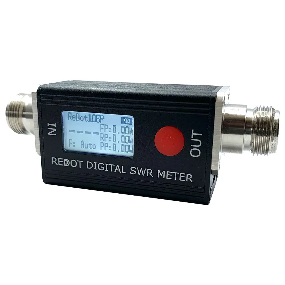 RD106P Digital SWR Meter 120W SWR&Power Meter FMB VHF UHF 80-999MHz Standing-wave Ratio 1.00-99.9 Support DMR Walkie Talkie