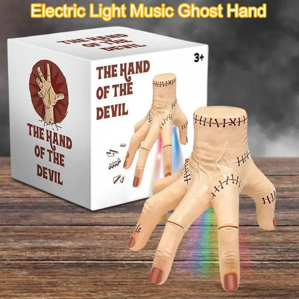 Electric Crawling Hand Fake Hand Prop Halloween Party Decor Desktop Ornaments Gift
