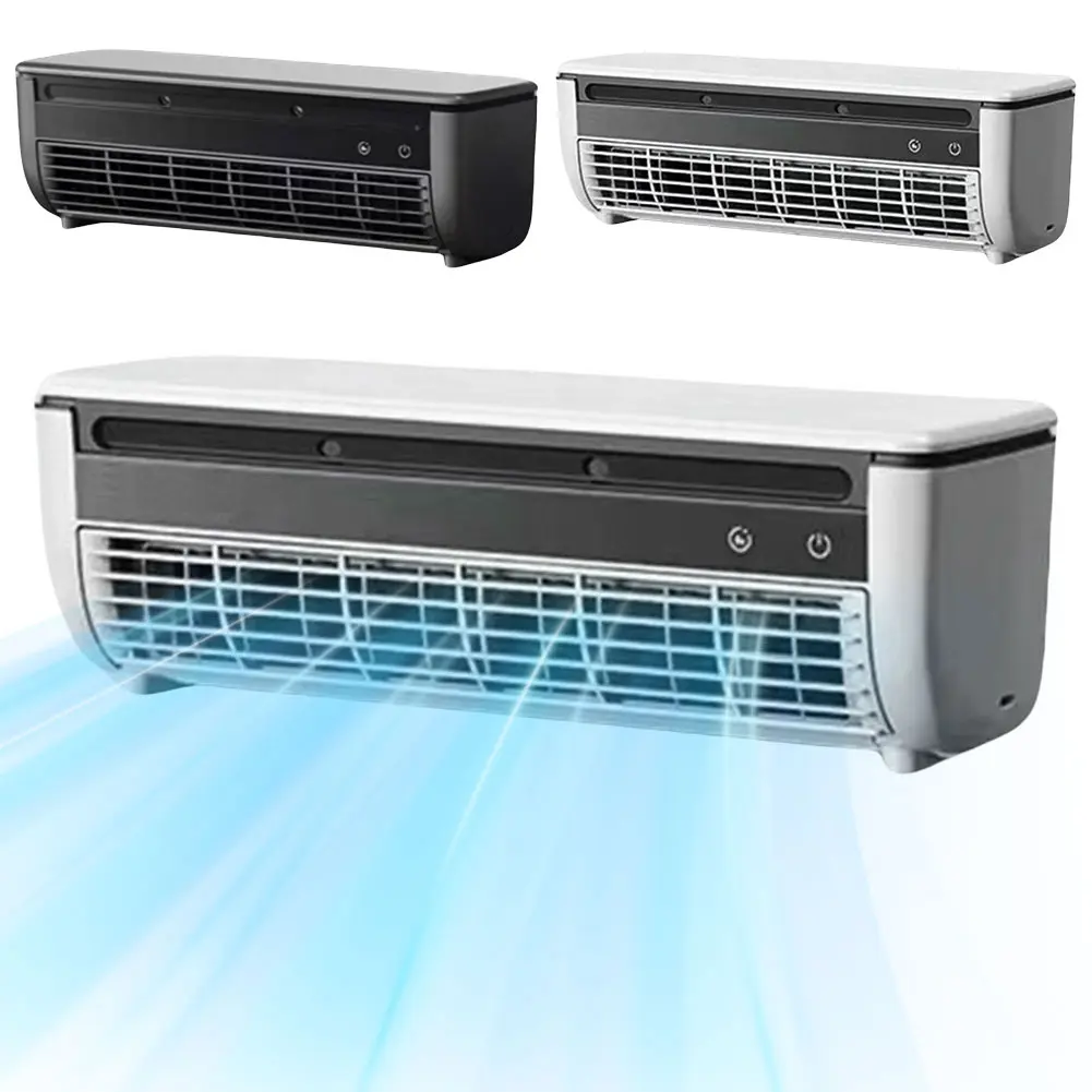 Wall-Mounted Air Cooling Fan 3 Speeds Table Fan Rechargeable for Home Kitchen Bedroom Office