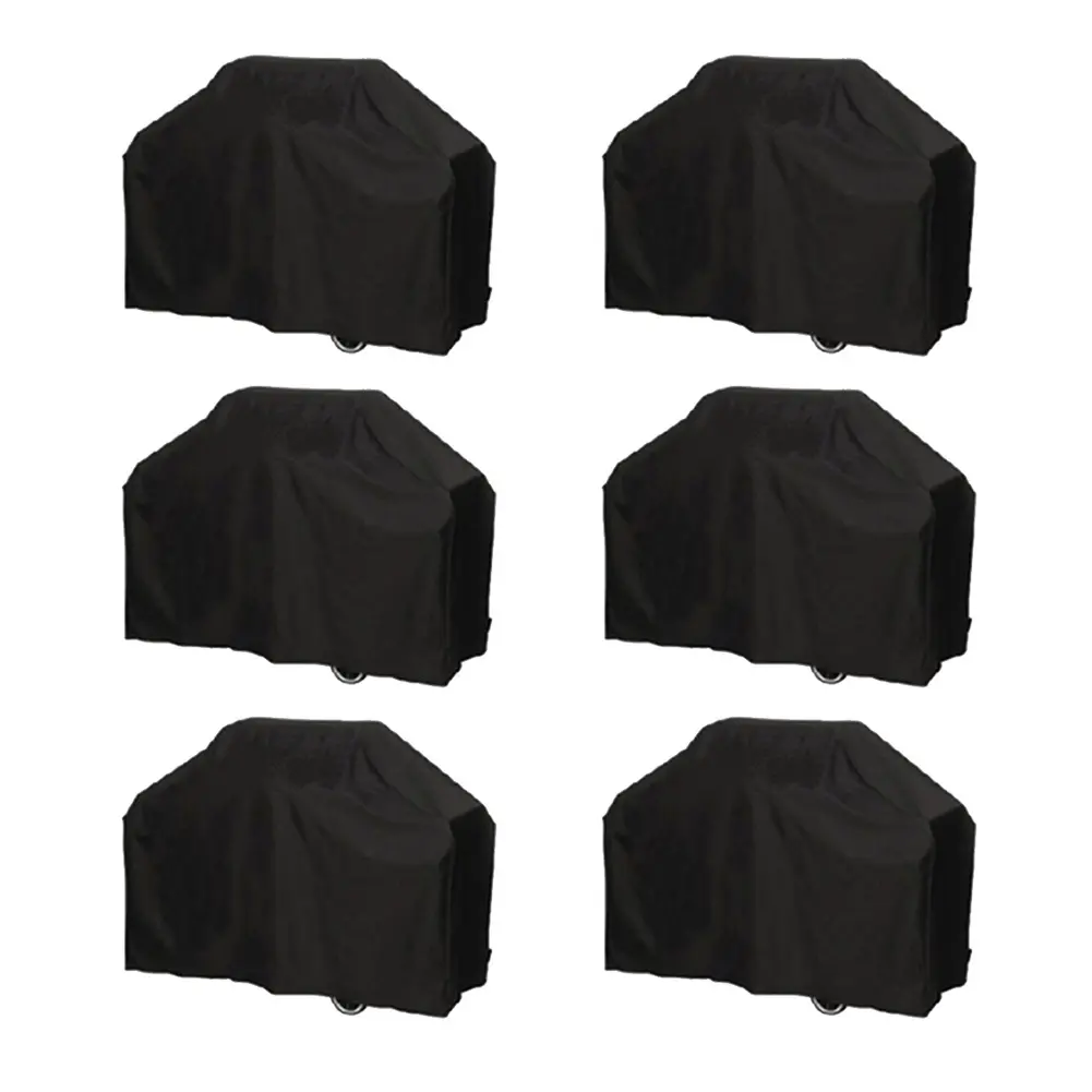 Outdoor Barbecue Cover Waterproof BBQ Oven Cover Anti-Dust Weather Resistant Square Rain Protective