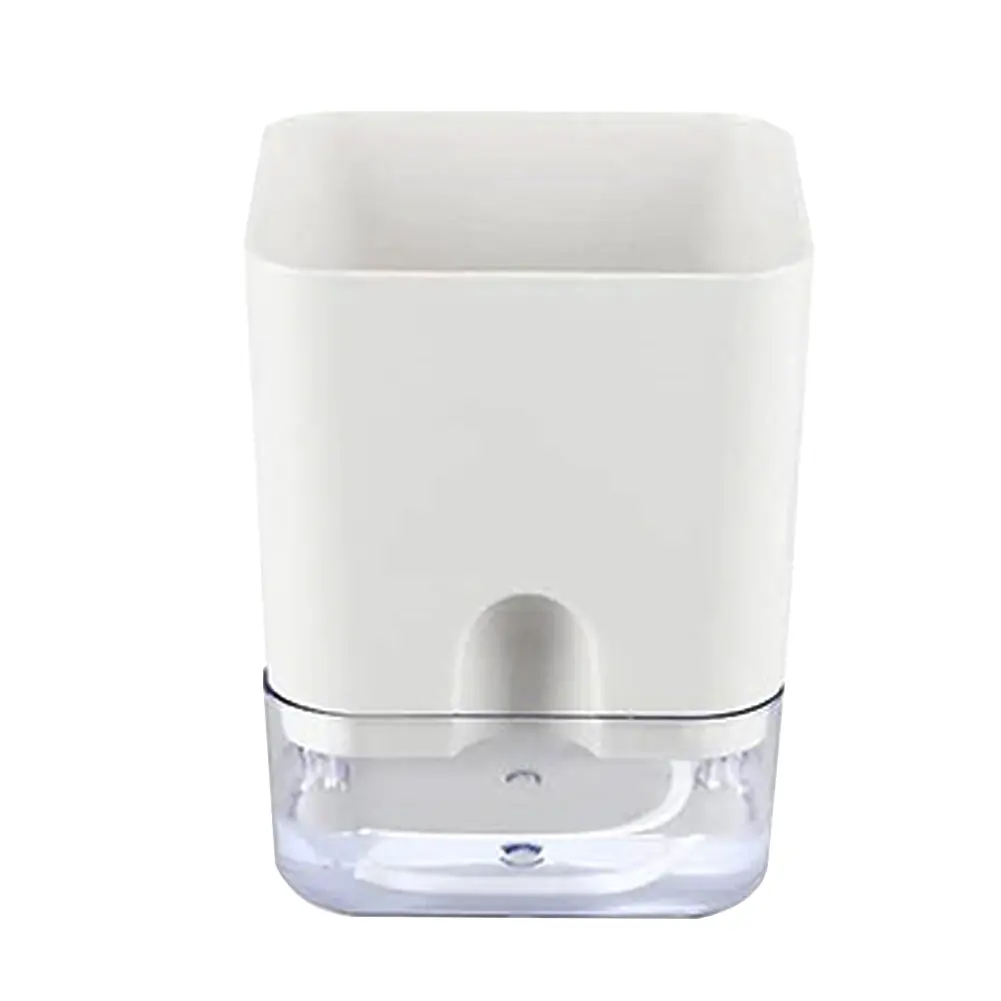Self Watering Plant Pot Self Watering Planter with Cotton Rope Transparent Flower Pot Double Layer Flowerpot for Indoor Plants