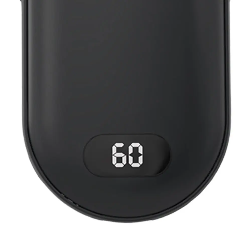 Compact 2 in 1 Pocket Hand Warmer with Temperature Display and Power Bank for Cold Weather Comfort and Convenience