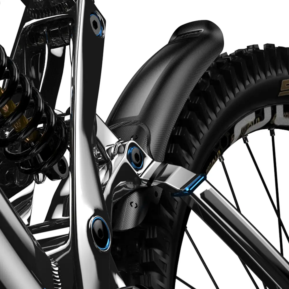 Bicycle Front Rear Fenders Universal Bicycle Front Rear Mud Guard Quick Release Bike Hard Shell Fender for 26/27.5/29inch Tires