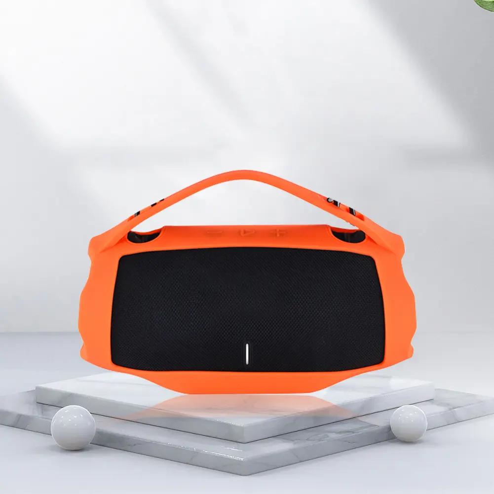 Silicone Cover Case Shockproof Silicone Carrying Case with Handle Speaker Protective Cover for JBL Xtreme 4 Portable BT Speaker