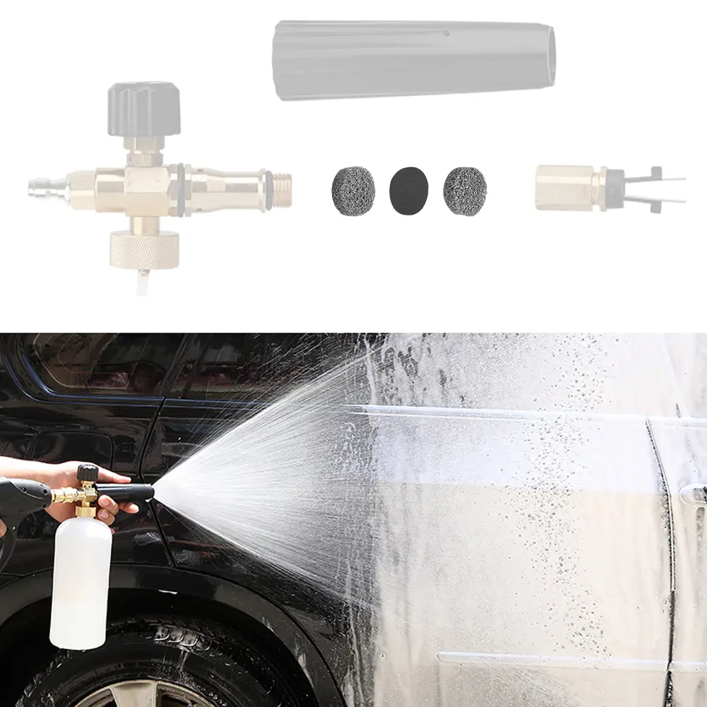 Foam Cannon Lance Mesh Filter High Density Tablet Foam Lance Mesh Filters Stainless Steel Strainer Net Filter for Foam Generator
