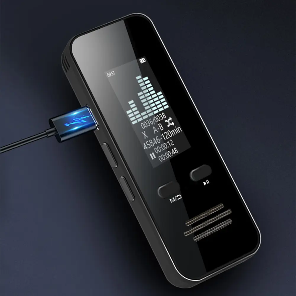 Voice Activated Tape Recorder Bluetooth-Compatible with Playback Phone Call Recording Pen Noise Reduction for Lectures Meetings