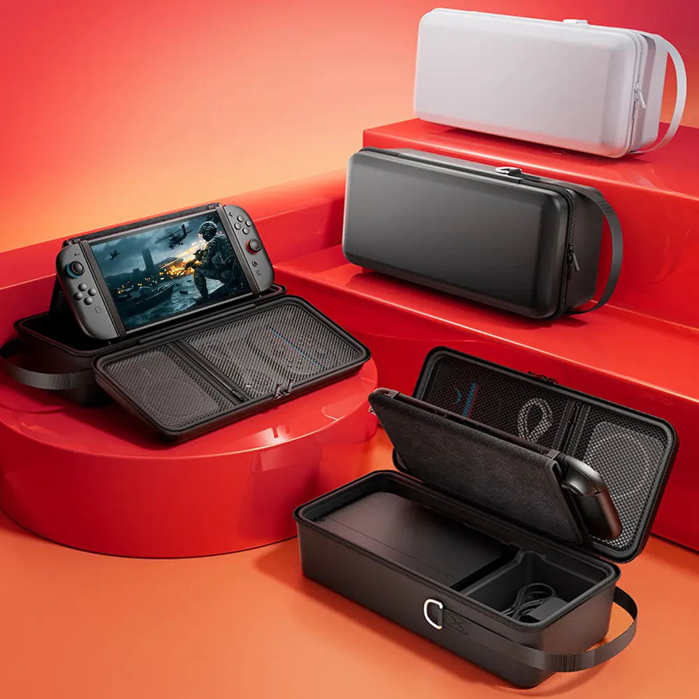 Hard Carrying Case for Nintendo for Switch 2 Portable Storage Bag Shockproof Zipper Handbag for Switch 2 Console and Accessories