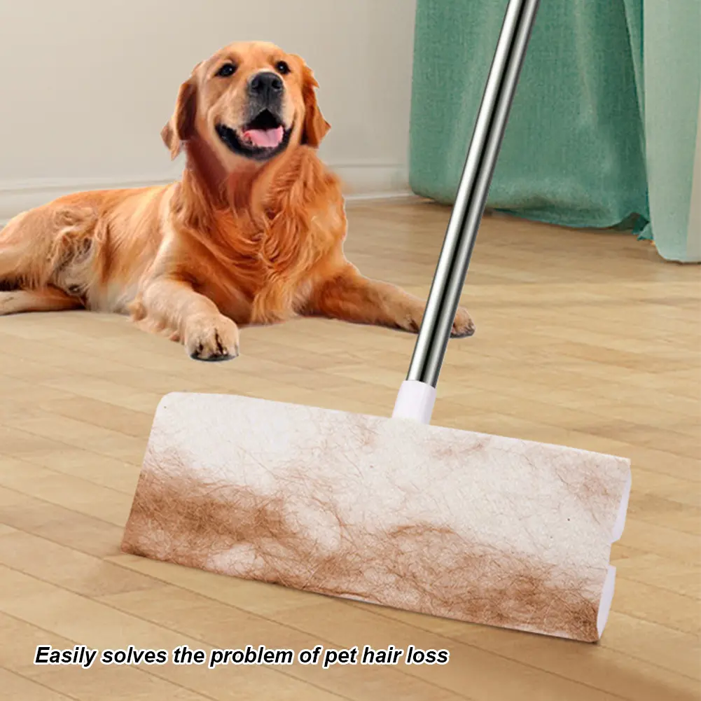 360 Degree Rotation Dry & Wet Flat Mops Cleaning Scraper Floor Cleaner Mop for Hardwood Laminate Tile Floor Cleaning