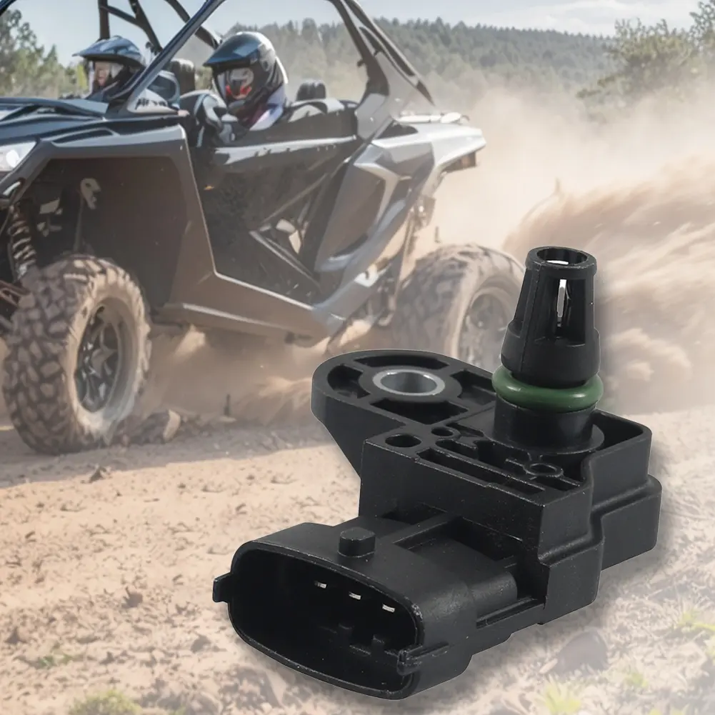 T-Map Air Flow Sensor T-Map Intake Air Pressure Temperature Sensor 2411528 2410422 for Polaris General Ranger ACE Snowmobile