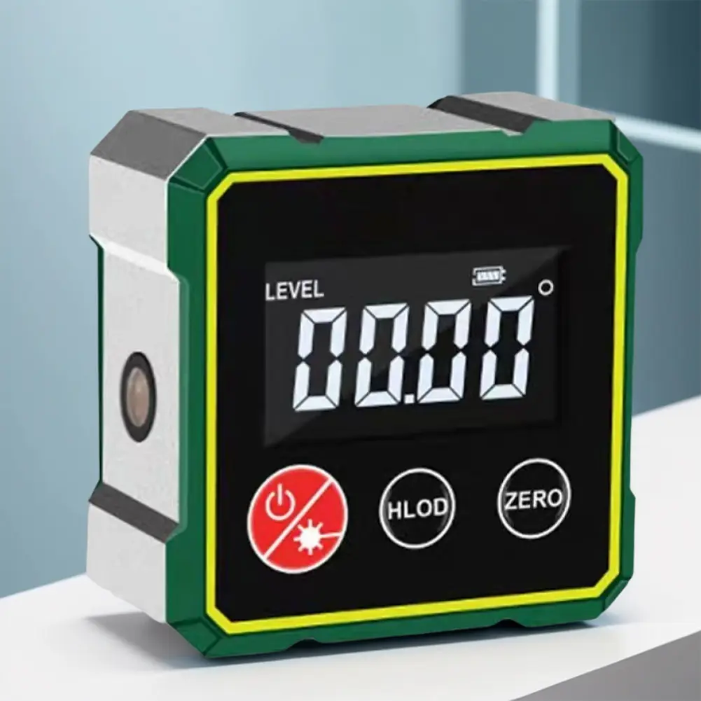 Magnetic LCD Digital Protractor Inclinometer Gauge Level Angle Measurement Tool for Miter Saw Automobile Test and Repair and Ect