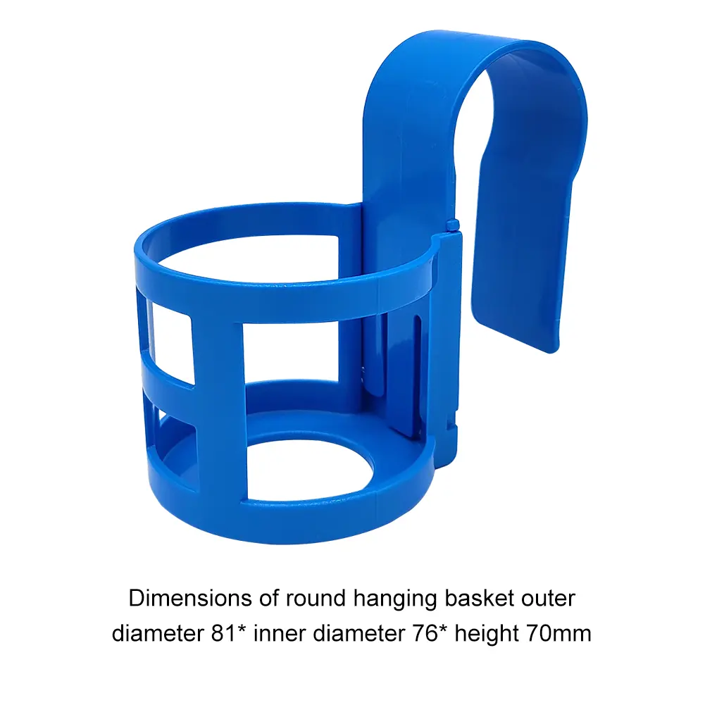 Beverage Drinks Beer Container Reusable Pool Water Cup Hanger Multifunctional Water Cup Hanging Rack for Swimming Pool Party