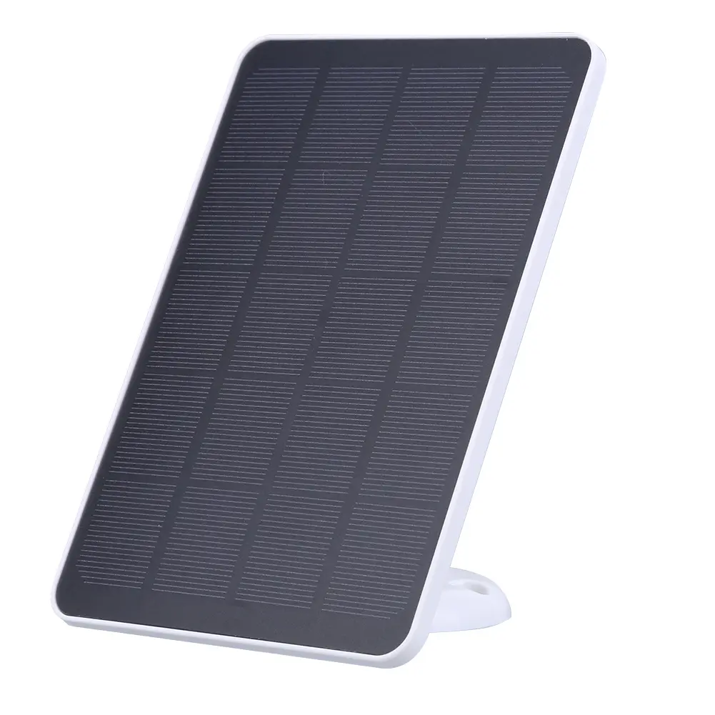 20W Solar Panel Kit with 3-meter Charging Wire Portable Solar Panel DC3.5x1.35-port IP65 Waterproof for Outdoor Security Camera