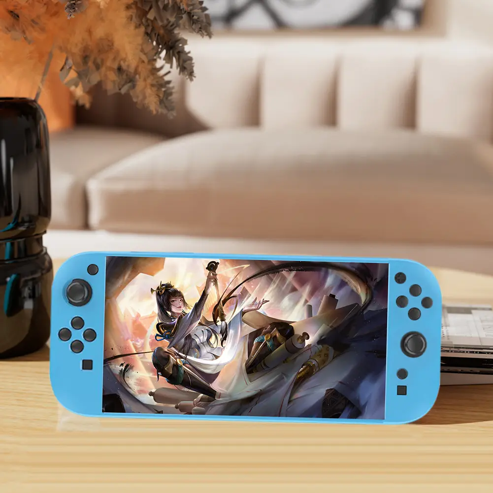Silicone Case for Nintendo for Switch 2 Protective Skin Cover Shockproof Protective Case Sleeve Anti-Slip Full Protective Shell