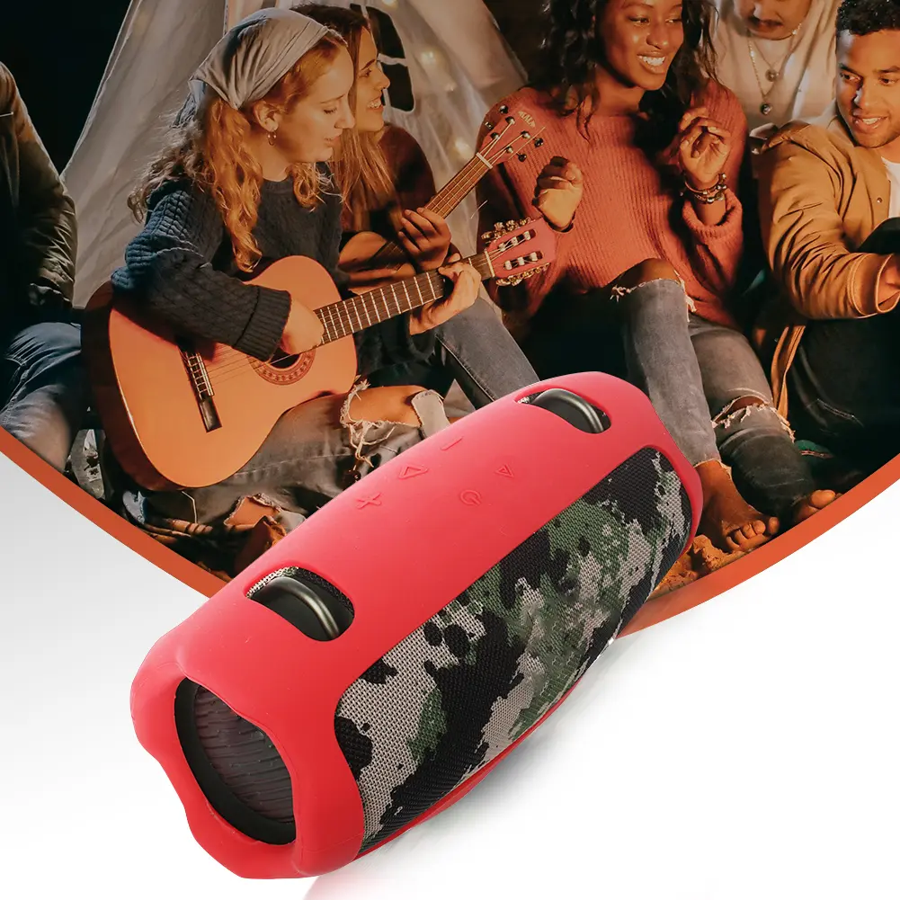Silicone Case Cover for JBL Xtreme 4 BT Speaker Silicone Protective Skin Case Portable Travel Case Speaker Storage Shell Cover