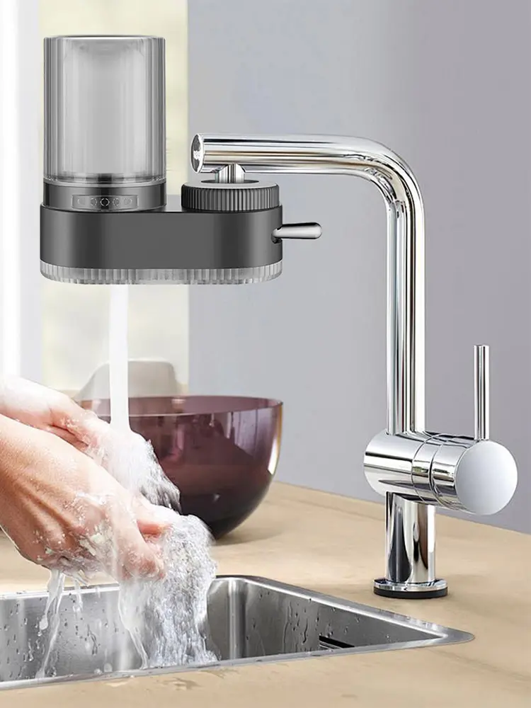Faucet Water Filter Washable Ceramic Filter Bathroom Mount Filtration Tap Purifier Water Filtration System for Kitchen Sink