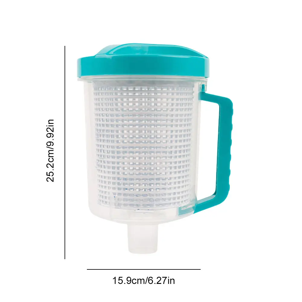 Inline Pool Leaf Canister Leaf Trap Pool Vacuum Filter for Hayward W560 W26705 Pentair R211084