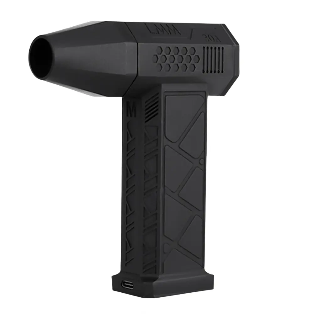 Portable Turbo Fan 130000RPM Mini Turbo Jet Fan Turbo Violent Fan Brushless Motor High Speed Duct Fan for PC Keyboard Camera