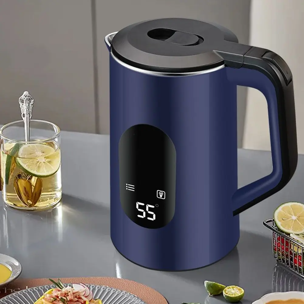 3L Stainless Steel Electric Digital Display Thermal Water Kettle Auto-Shutoff Boil Water Pot 1500W Fast Boil Home Kitchen Tool
