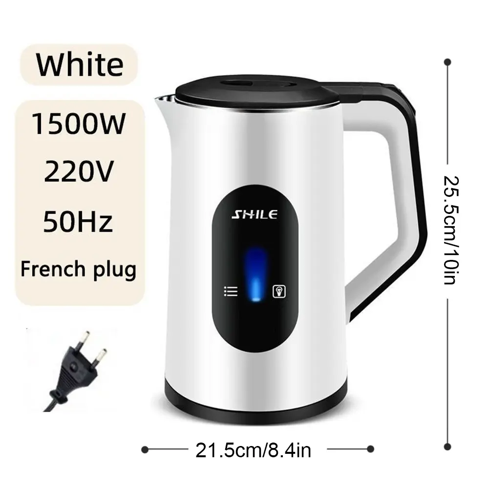 3L Stainless Steel Electric Digital Display Thermal Water Kettle Auto-Shutoff Boil Water Pot 1500W Fast Boil Home Kitchen Tool