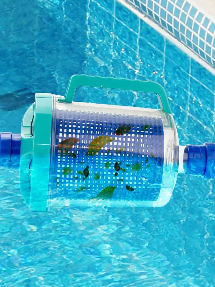Inline Pool Leaf Canister Pool Vacuum Filter Pool Leaf Collector for Hayward W560 W26705 Pentair R211084