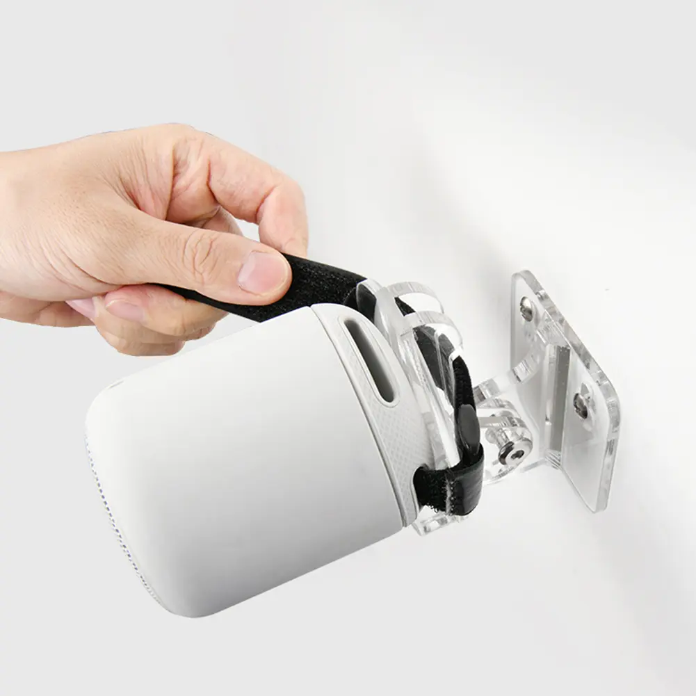 Acrylic Speaker Mounting Brackets with Screw Adjustable Speaker Mount Holder for Sony SRS-XB13&XB100 Wireless Portable Speaker