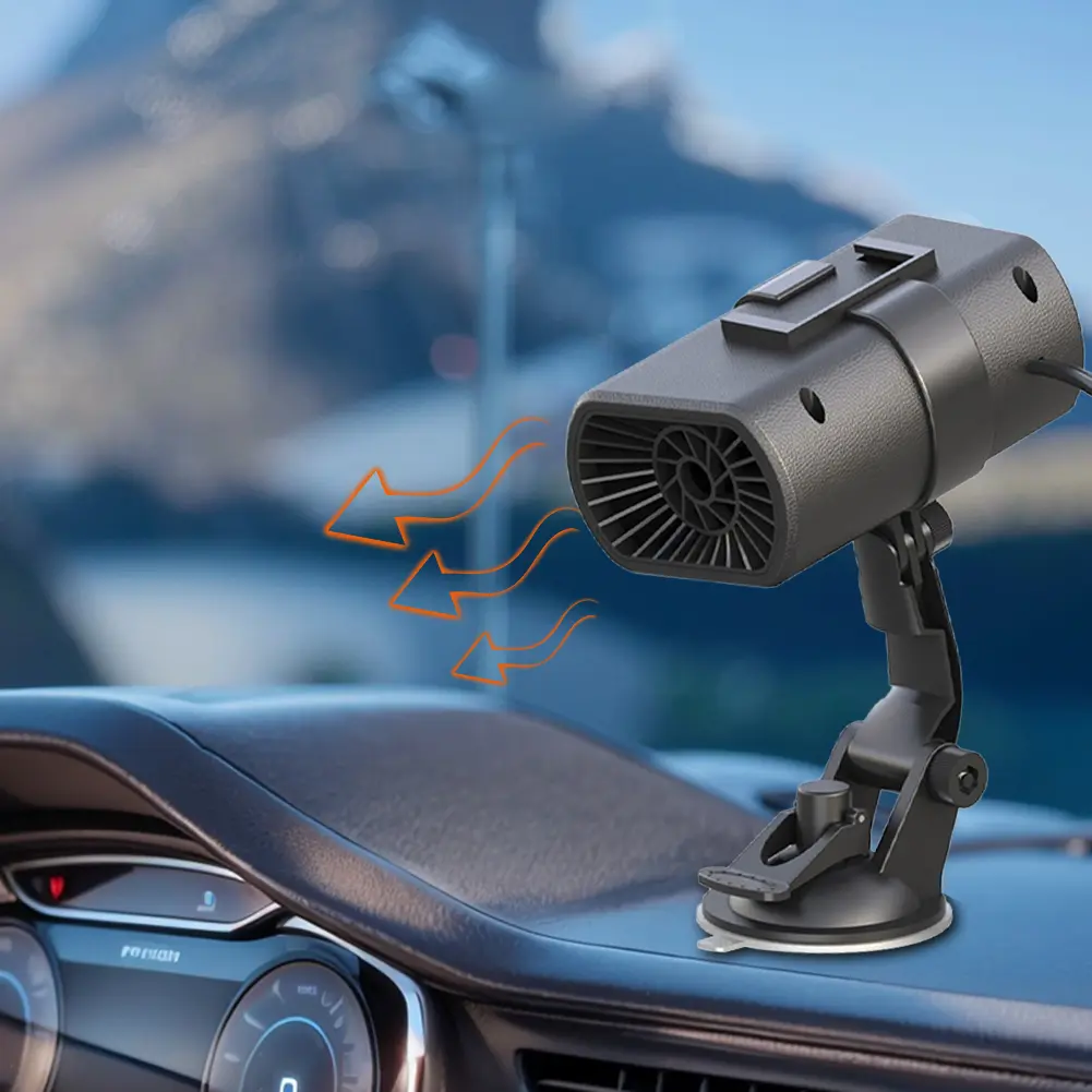 12V 200W Frost Snow Mist Removal Machine Universal Window Windshield Defrosting Heater Adjustable Car Accessories