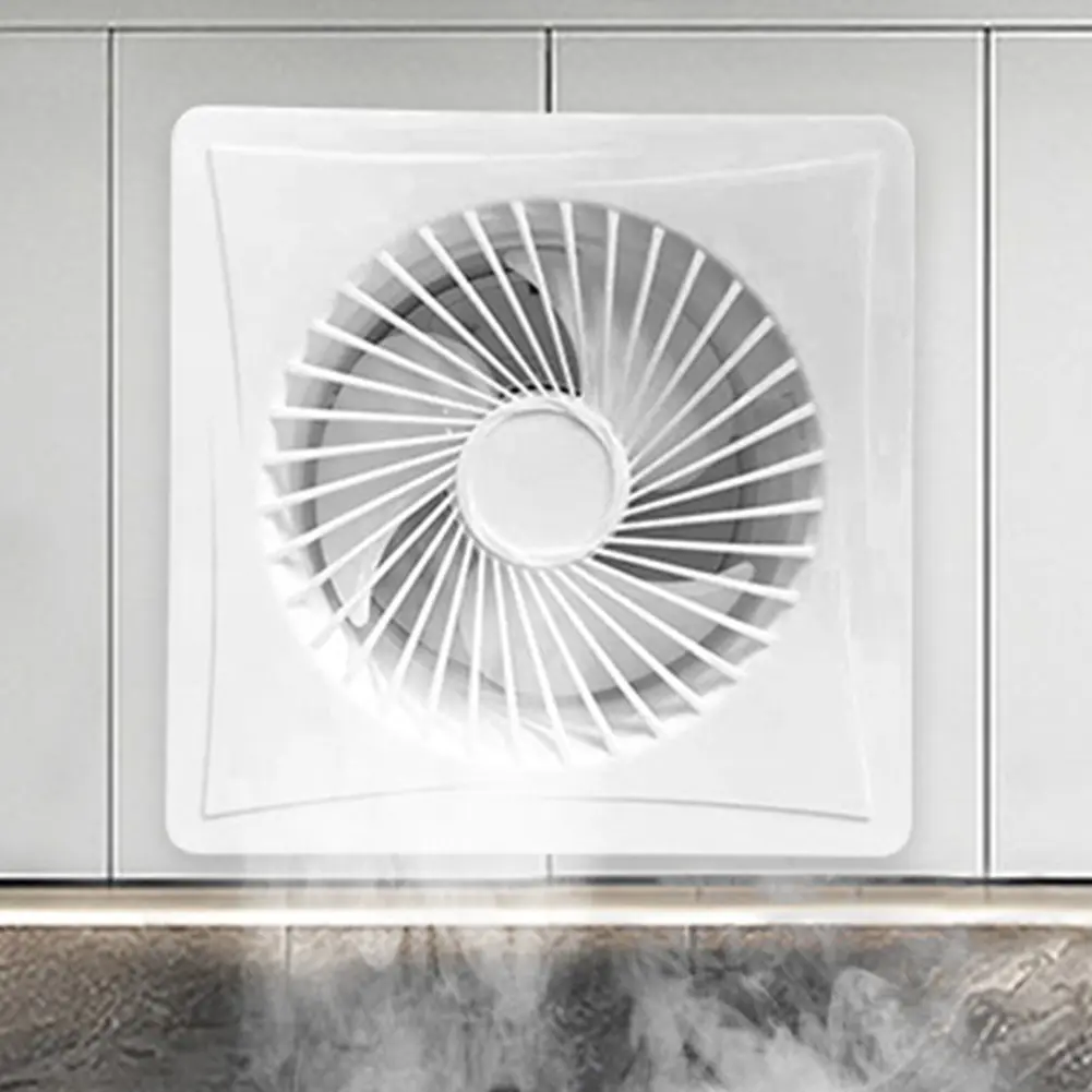 Solar 12V Exhaust Fan High Speed Air Vent Window Wall Fan Energy-saving Extractor Fan Durable Kitchen Bathroom Chicken/Duck Coop