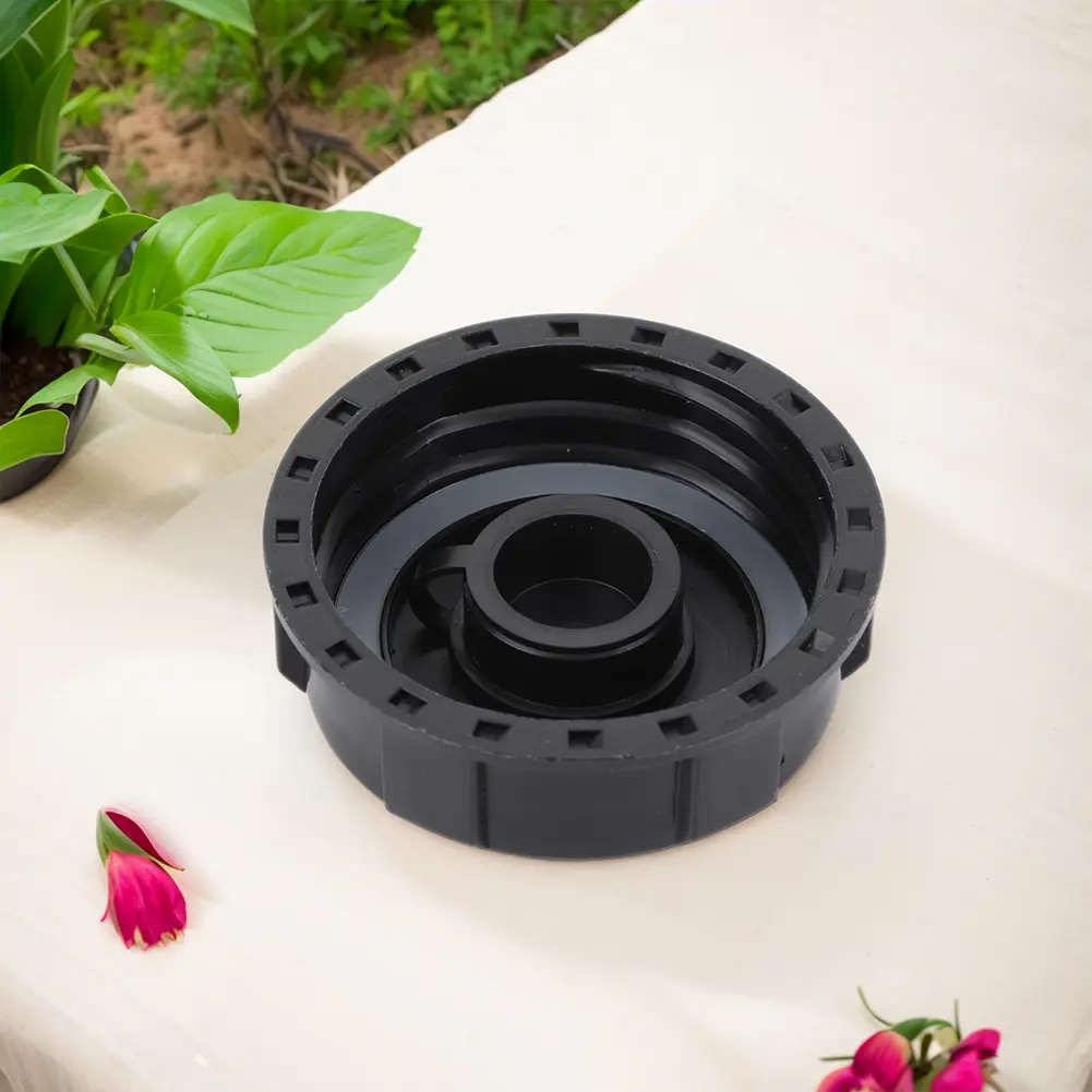 Electric Water Pump Adapter Universal Camping Water Bucket Cap Water Tank Adapter Cover for Outdoor Water Tank