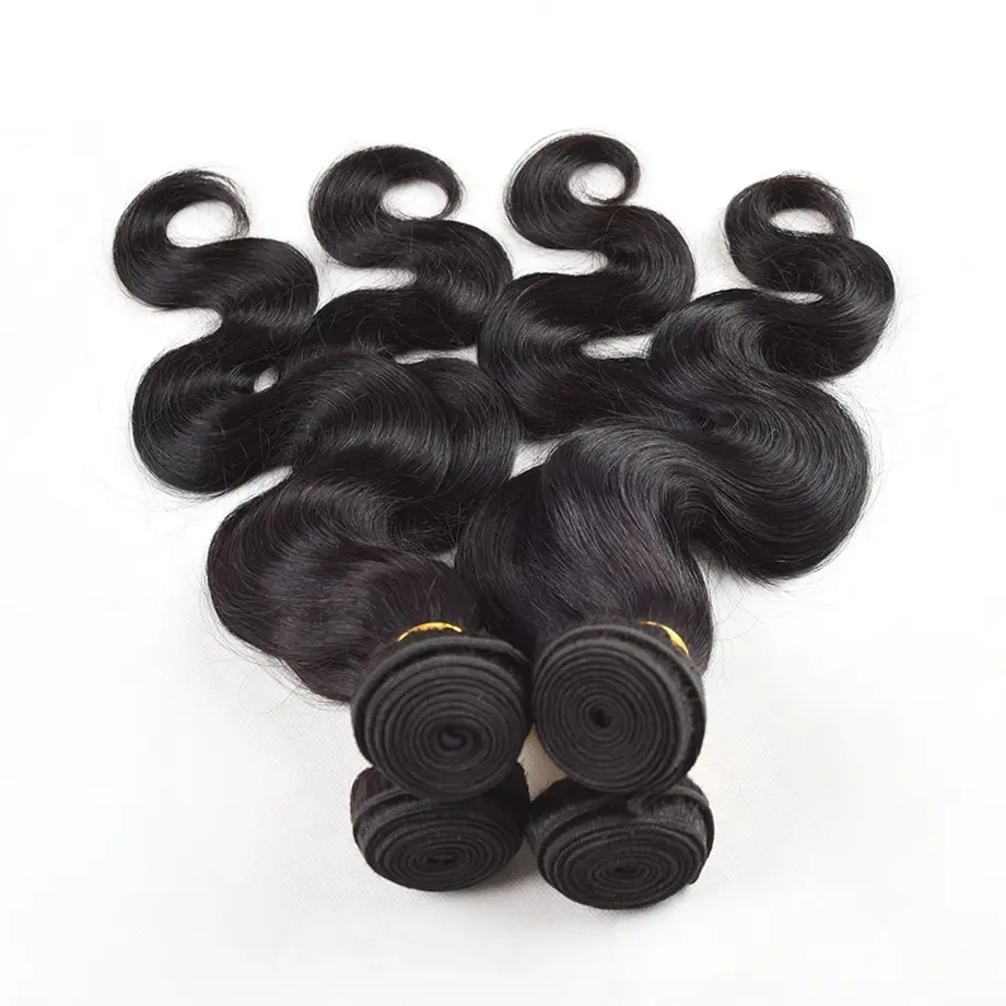 Silkwave Body Wave Bundles Human Hair Brazilian Hair Weave Bundles 100% Natural Black Human Hair Extensions 1 3 4 Bundles