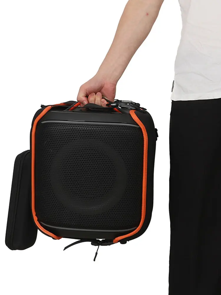 Universal Audio Storage Bag Large Capacity Speaker Carry Case Anti-Scratch Outdoor Travel Speaker Case for JBL Partybox Encore2