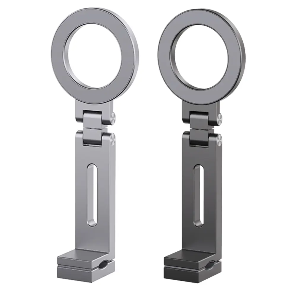 Magnetic Airplane Phone Holder Travel Essentials 360° Flexible Rotation Cellphone Mount Adjustable for iPhone 15 Samsung Xiaomi