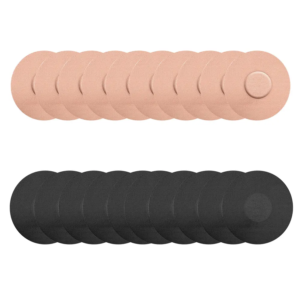 10Pcs Sensor Patches Adhesive Fixed Patches Latex Hypoallergenic Waterproof Sweat-absorbentBreathable Stickers