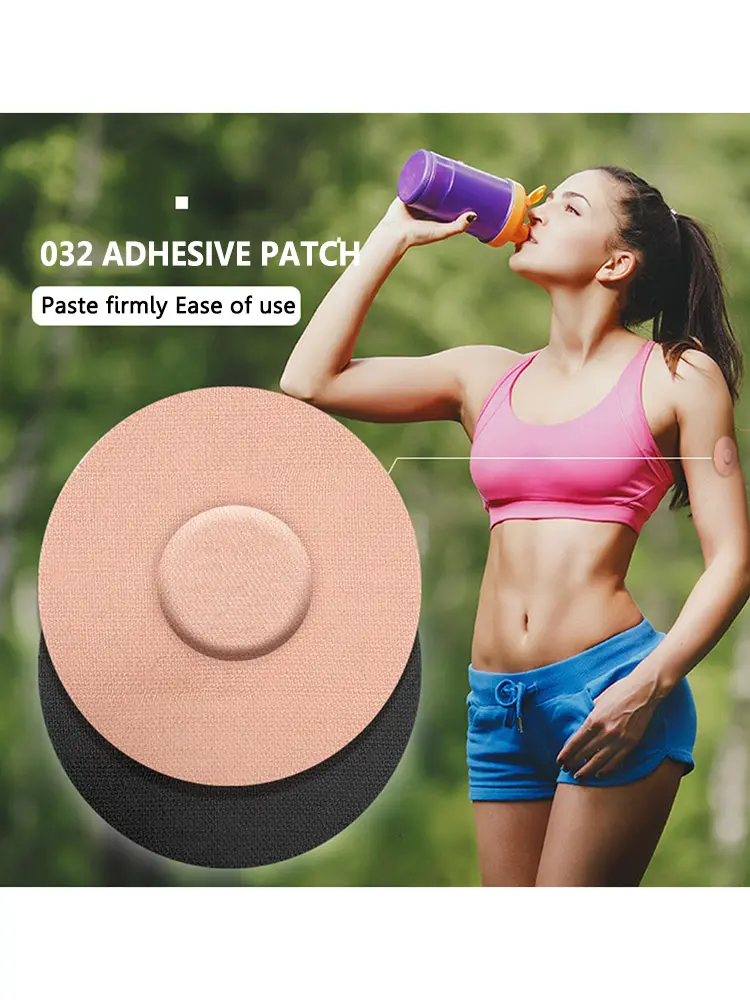 10Pcs Sensor Patches Adhesive Fixed Patches Latex Hypoallergenic Waterproof Sweat-absorbentBreathable Stickers