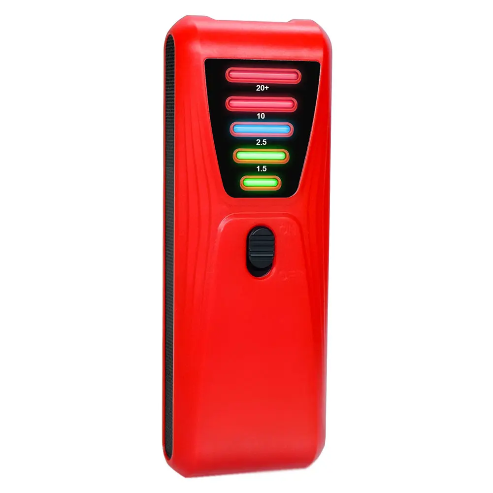 Handheld EMF Meter for Measuring Electrical Radiation with LED Light Ideal for Industrial and Home Use