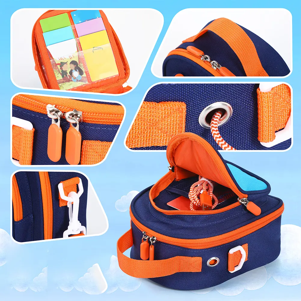 Carrying Case for Yoto Mini (2024 Edition) Travel Storage Bag with Shoulder Strap Organizer Bag Protective Case for Audio Player