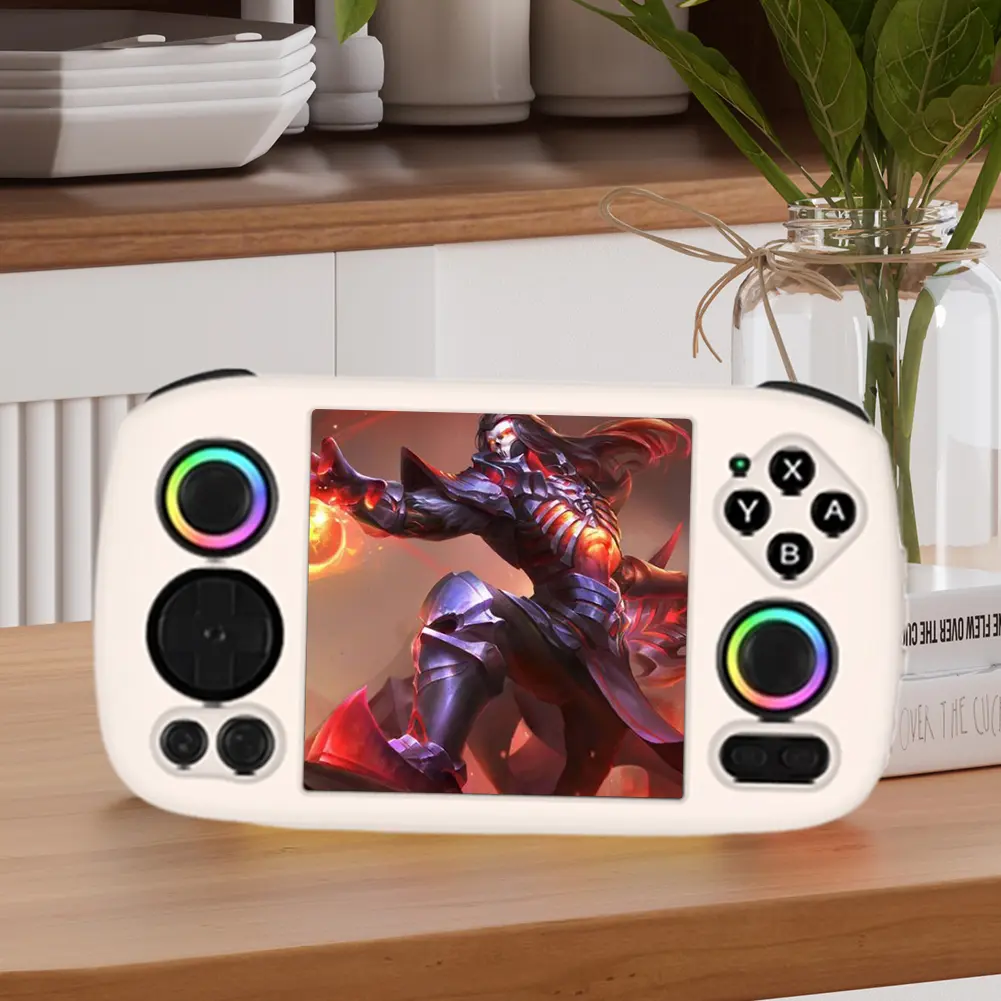 Silicone Shockproof Protective Case Anti-Scratch Soft Skin Cover Case Protector Cover for ANBERNIC RG Cube Handheld Game Console